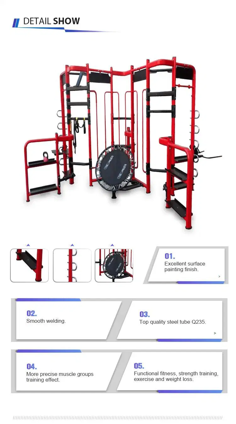 China Manufacturer Gym Dual Cable Cross, Free Motion Gym Equipment